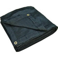 Black Polyethylene Mesh Tarpaulin 12 by 16 Foot B13880