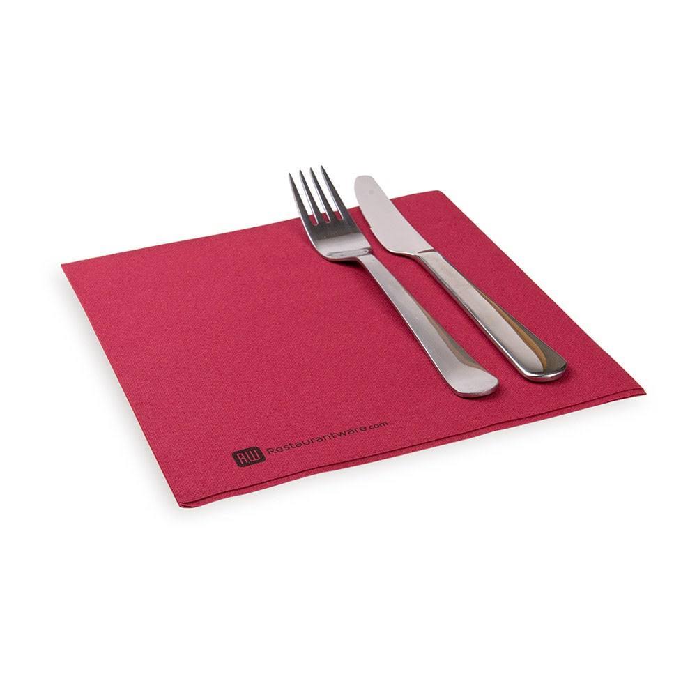 Bordeaux 16x16 Inches 600 Count Disposable Napkins C158935