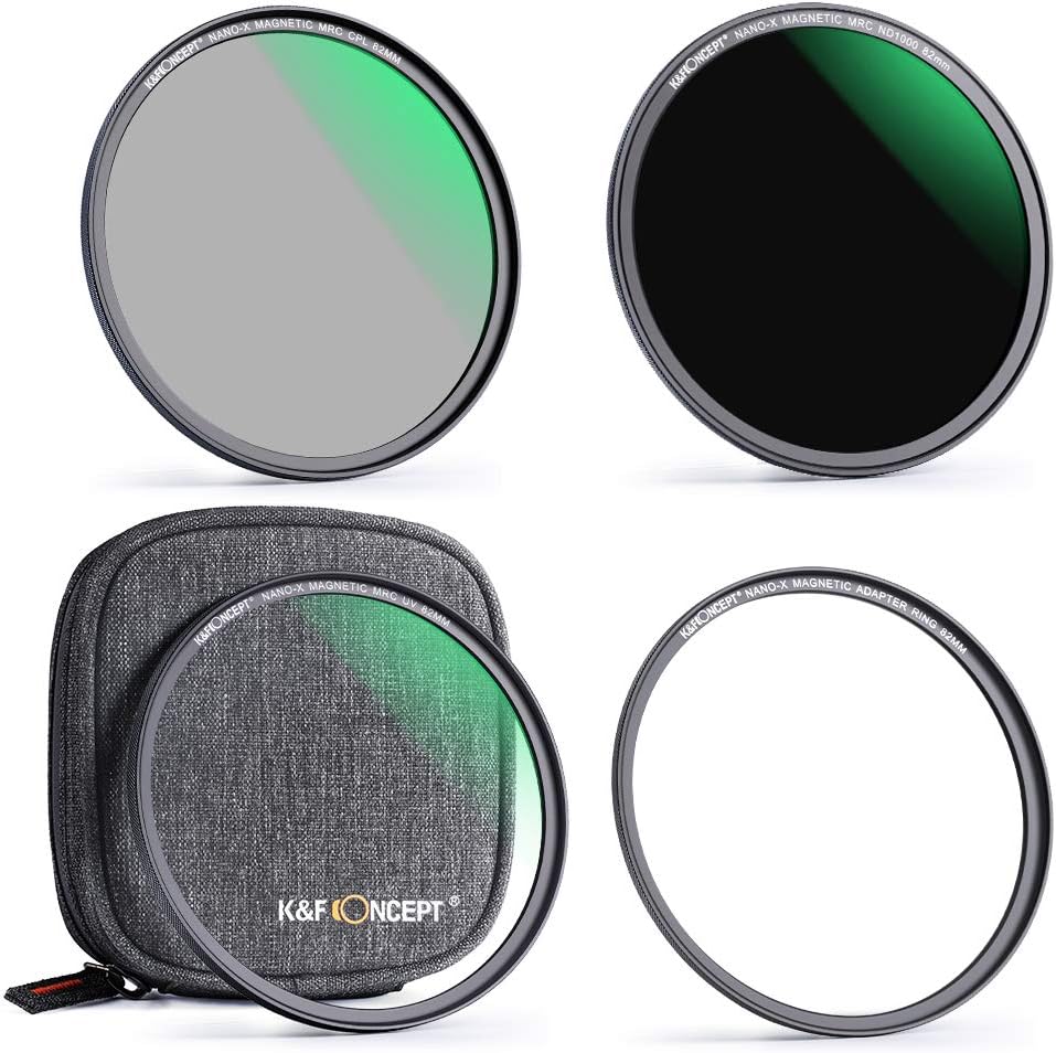 55mm Magnetic Lens Filter Kit with MCUV CPL ND1000 H1029
