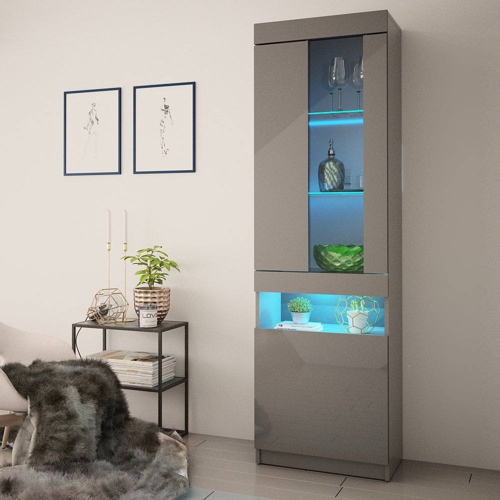 Black Modern Bookcase A390