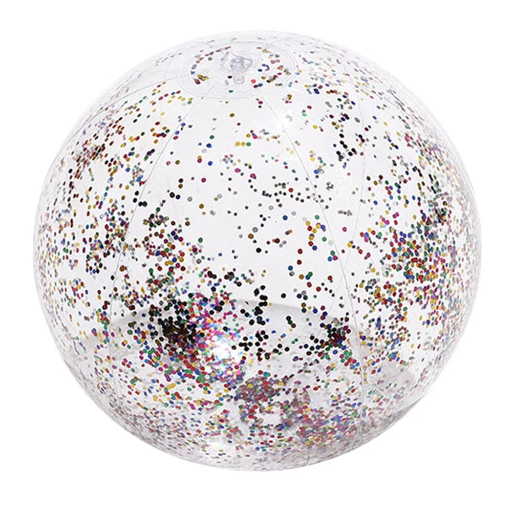 Inflatable Transparent Beach Ball PVC Water Toy H8479