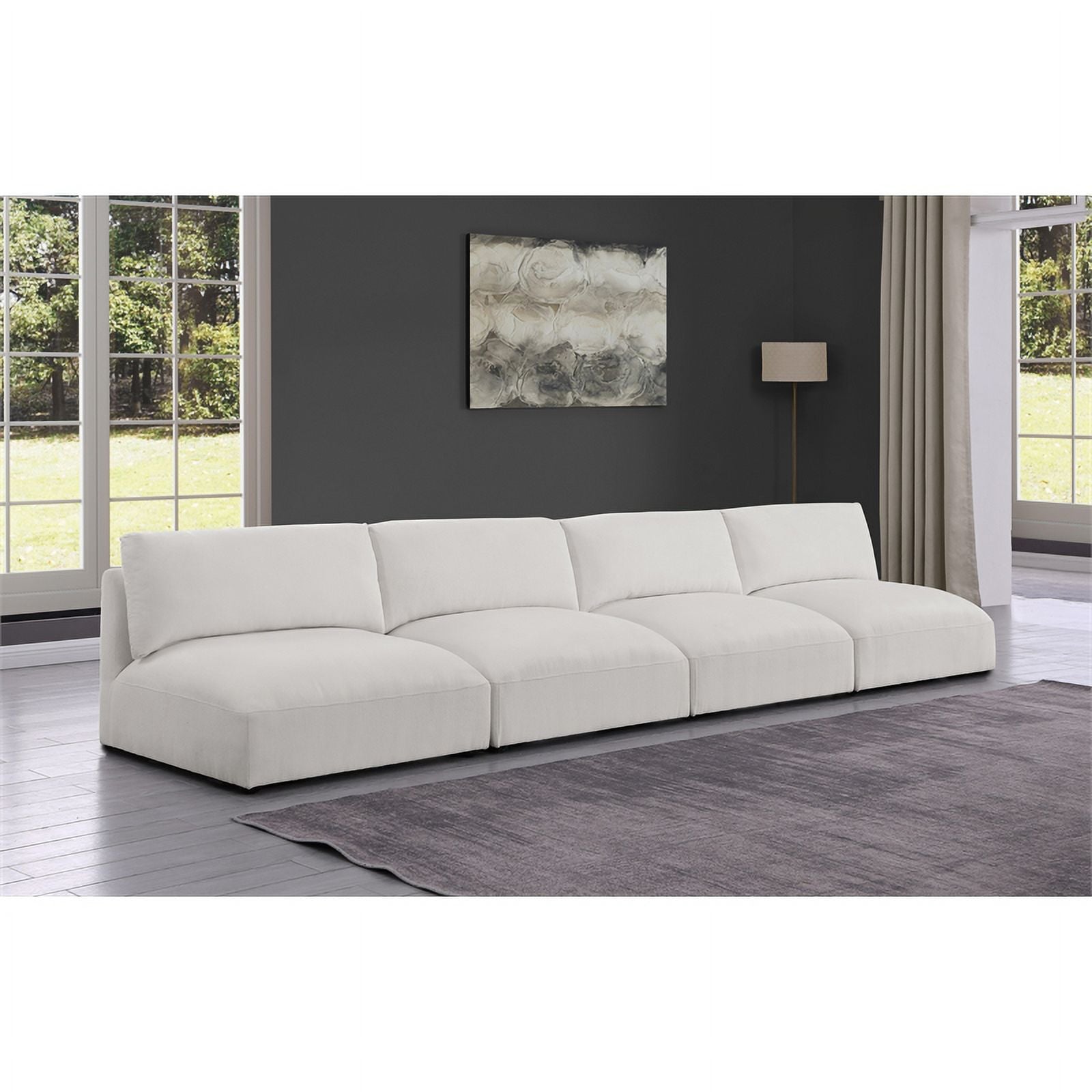 Cream Fabric Modular Sofa T772