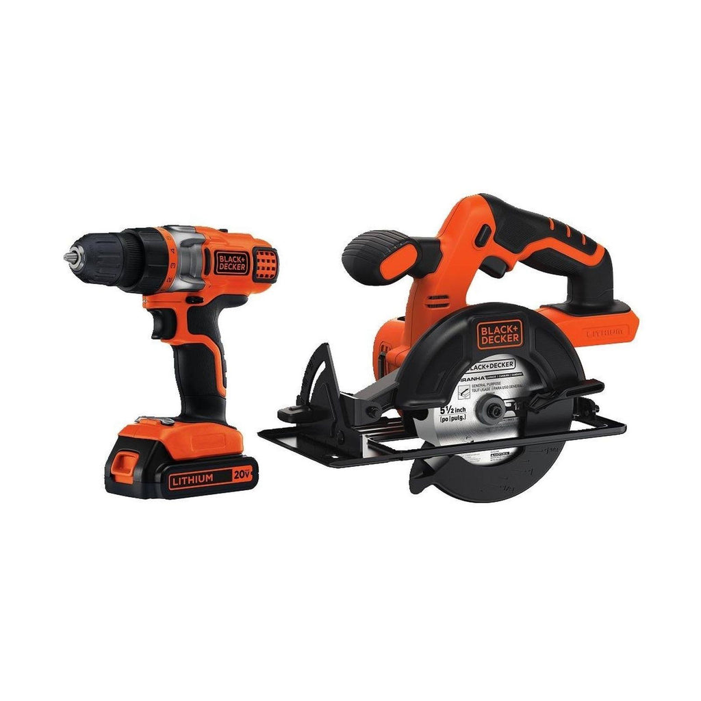 20-Volt Max Lithium-Ion Drill/Driver and Circular Saw Kit U31192