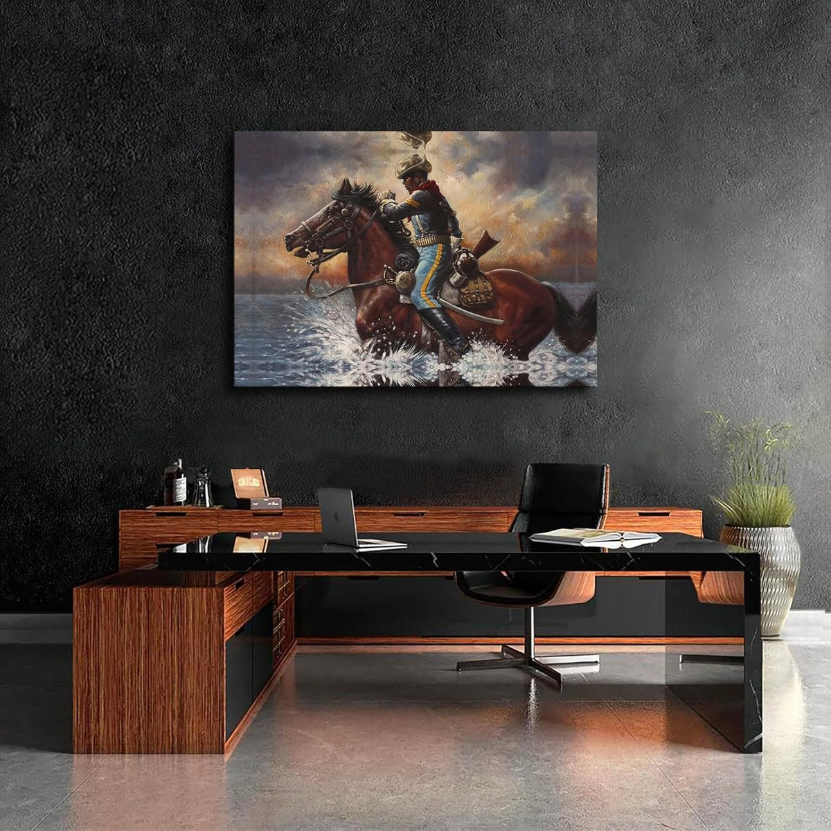 Buffalo Soldier Poster Canvas Wall Art C272