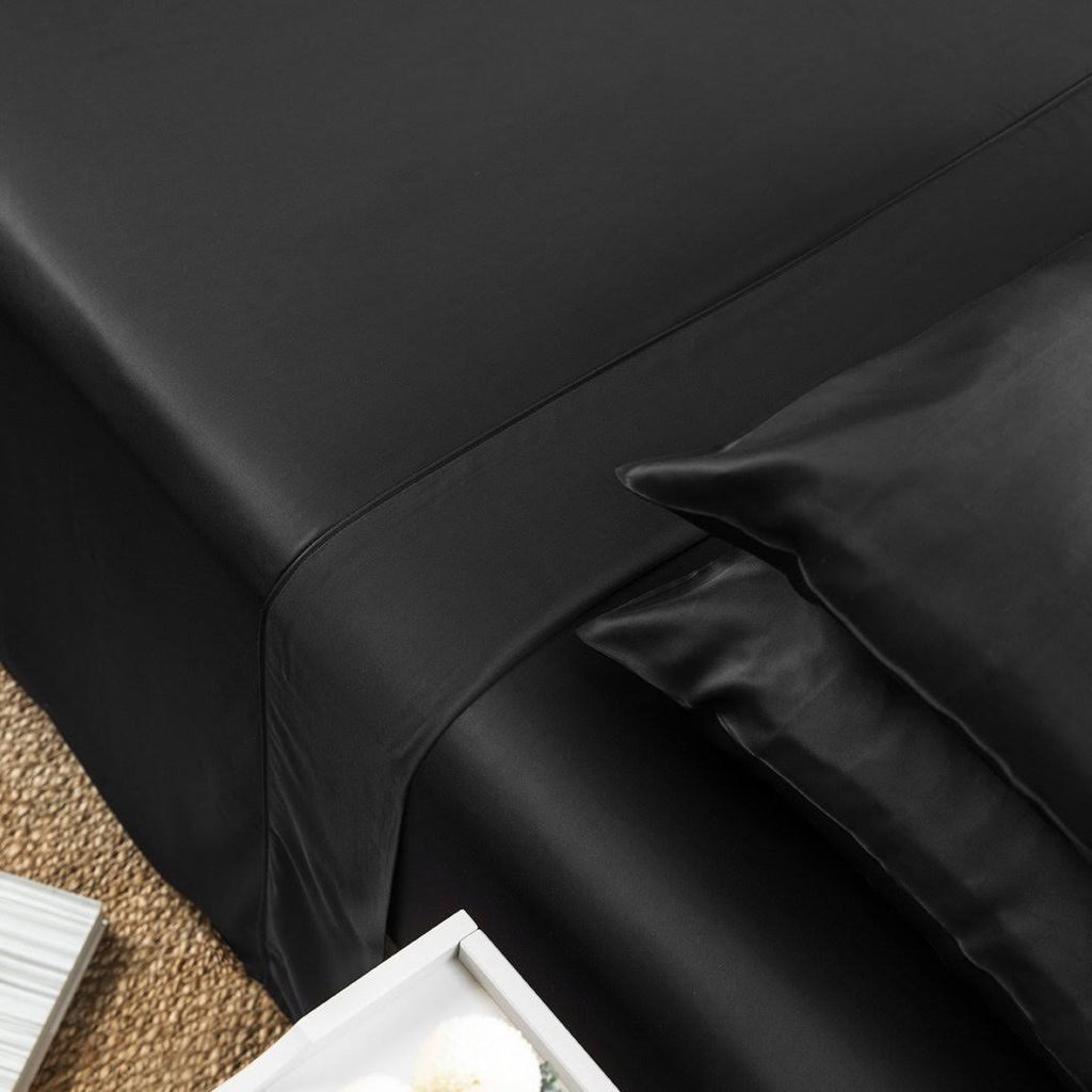 King Gray Flat Sheet U3854