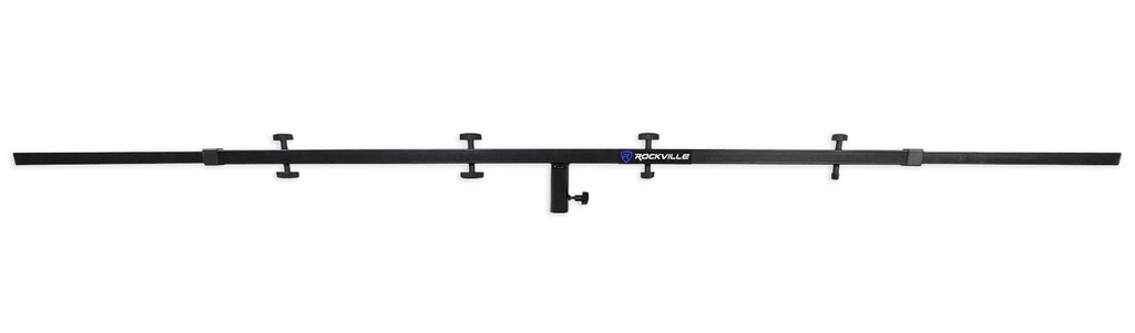 Black Heavy Duty Tripod Pole-Mount Stand with Lighting Cross Bar T58273