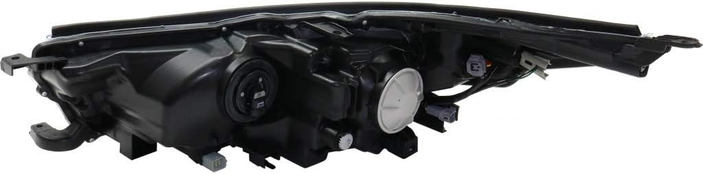 Headlight Assembly for Toyota Highlander 2017 2018 2019 Passenger Side Chrome Bezel P97392