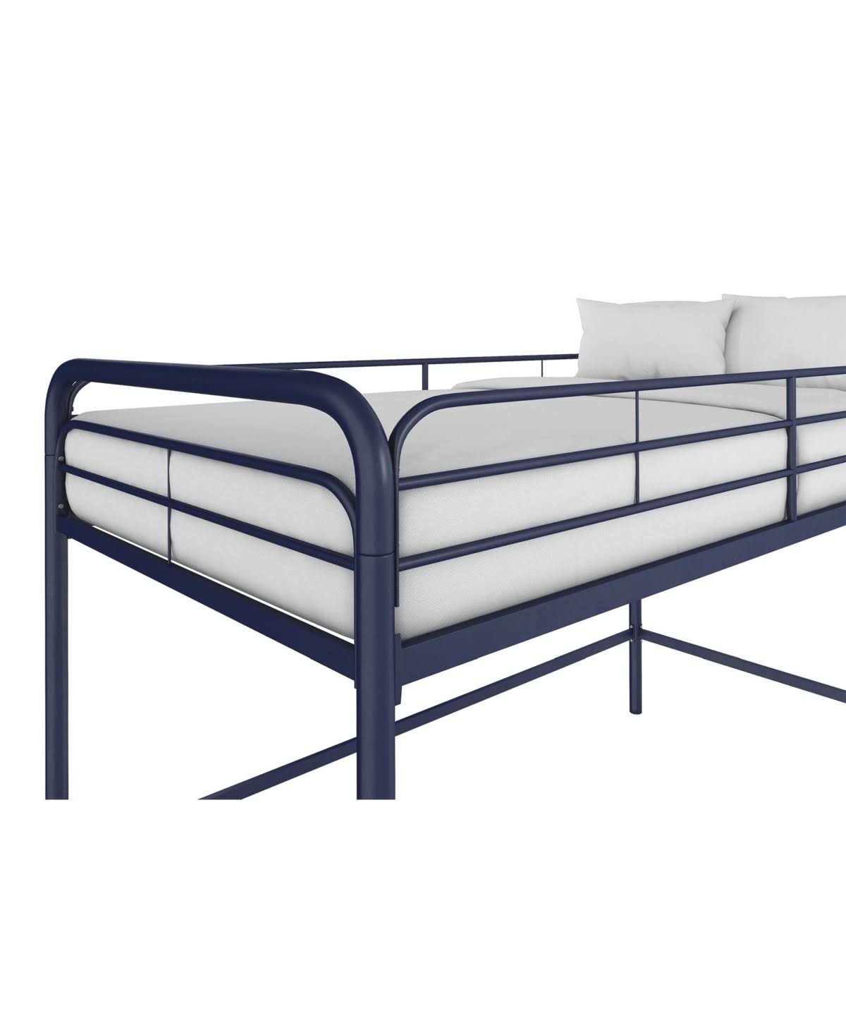 Navy Metal Loft Bed P587008