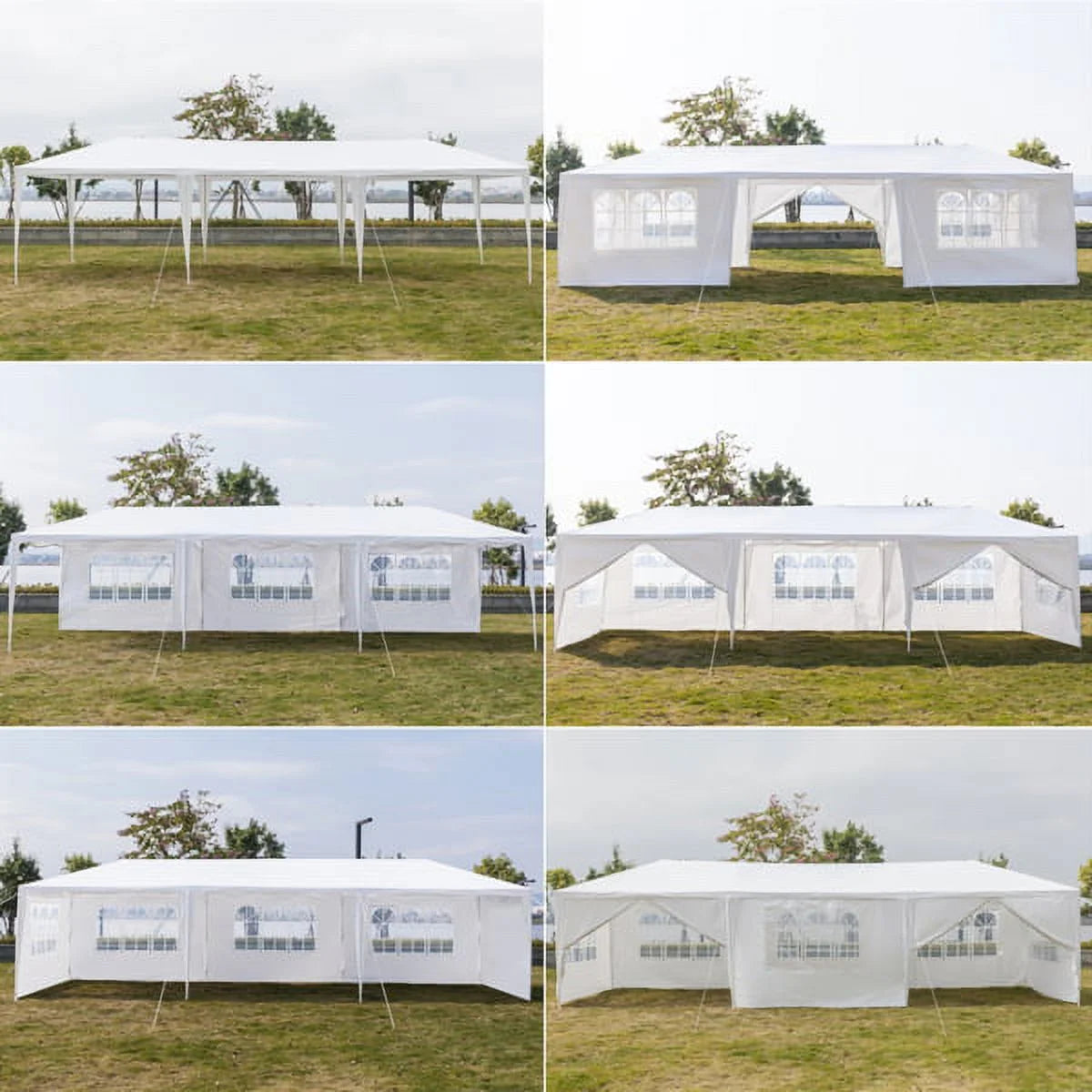 10'x30' Outdoor Canopy Party Wedding Tent with 8 Removable Sidewalls I598