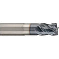 High Performance End Mill Aluminum Titanium Nitride Coating 4 Cutting Diameter 15 16 Length 3 Shank H368