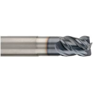 High Performance End Mill Aluminum Titanium Nitride Coating 4 Cutting Diameter 15 16 Length 3 Shank H368
