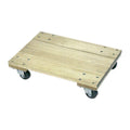 Wood Dolly with 3 in. Casters 30 x 18 in. Solid Platform C8304