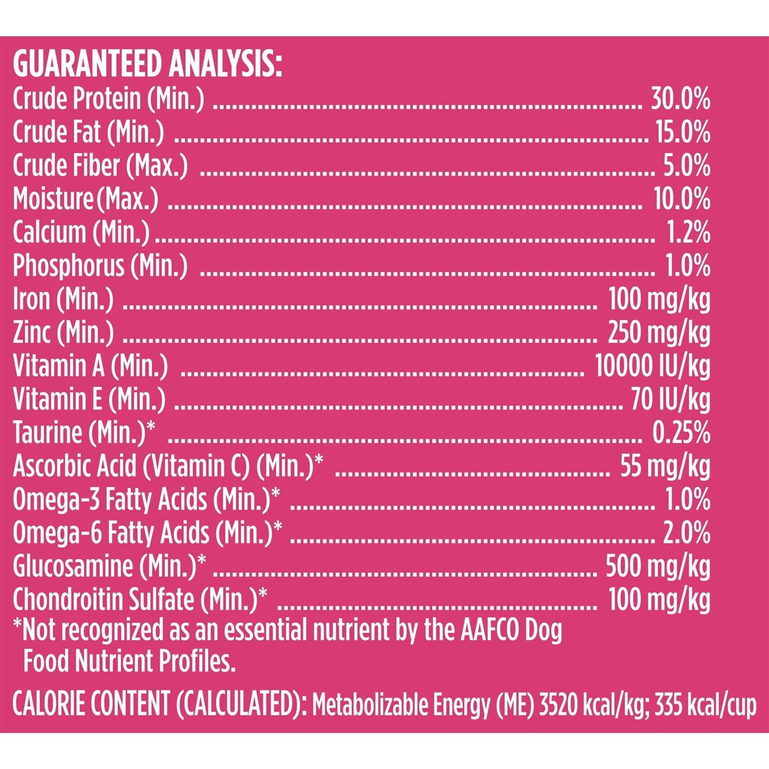 Natural Dry Dog Food with Beef X9901