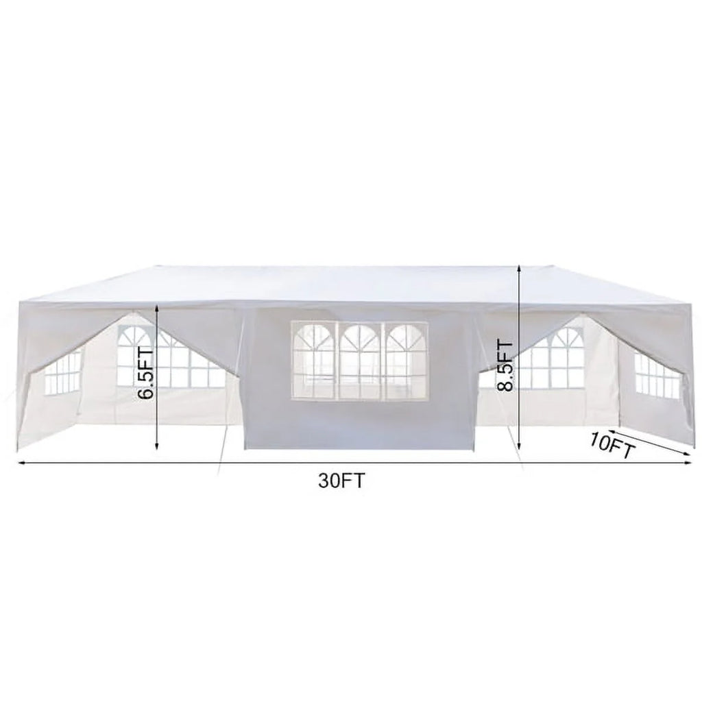 10'x30' Outdoor Canopy Party Wedding Tent with 8 Removable Sidewalls I598
