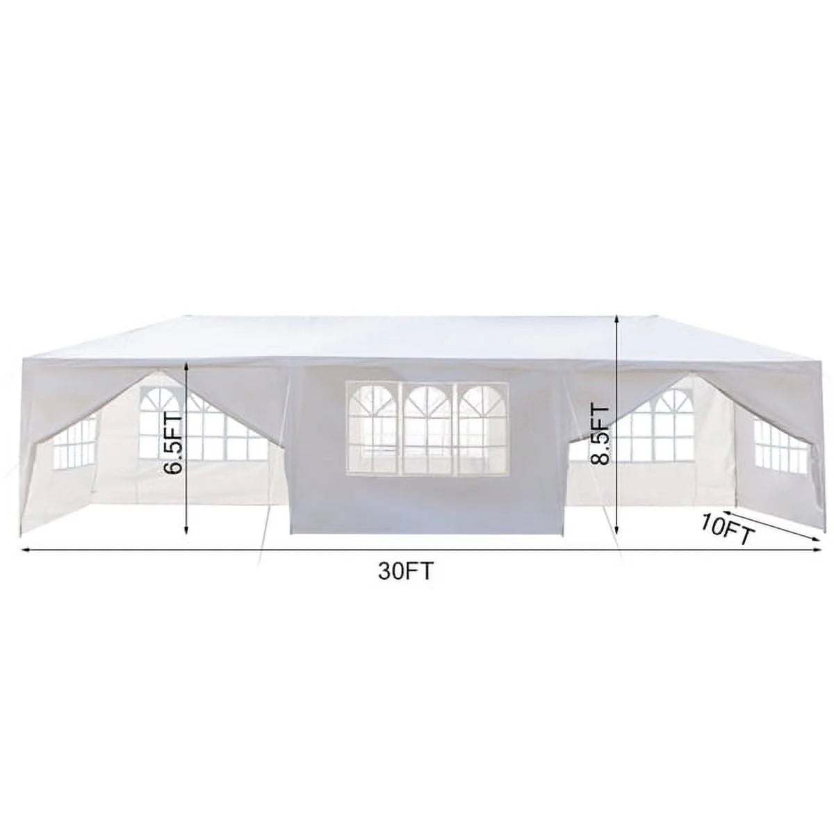 10'x30' Outdoor Canopy Party Wedding Tent with 8 Removable Sidewalls I598