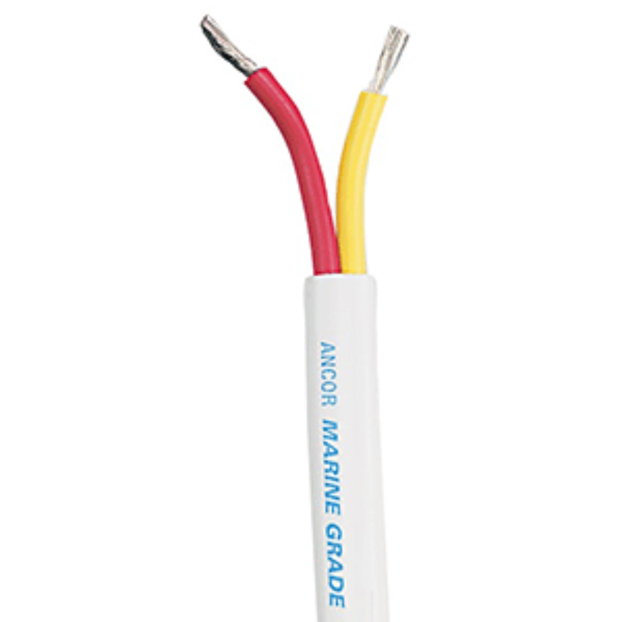 14/2 AWG Red/Yellow Flat Duplex Cable 25 ft P9917