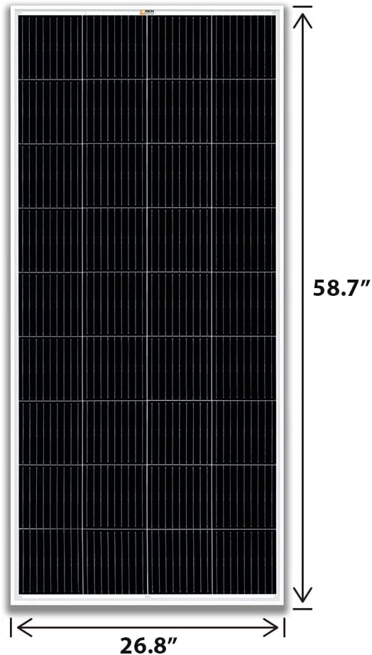 200 Watt 12 Volt Monocrystalline Solar Panel J36169