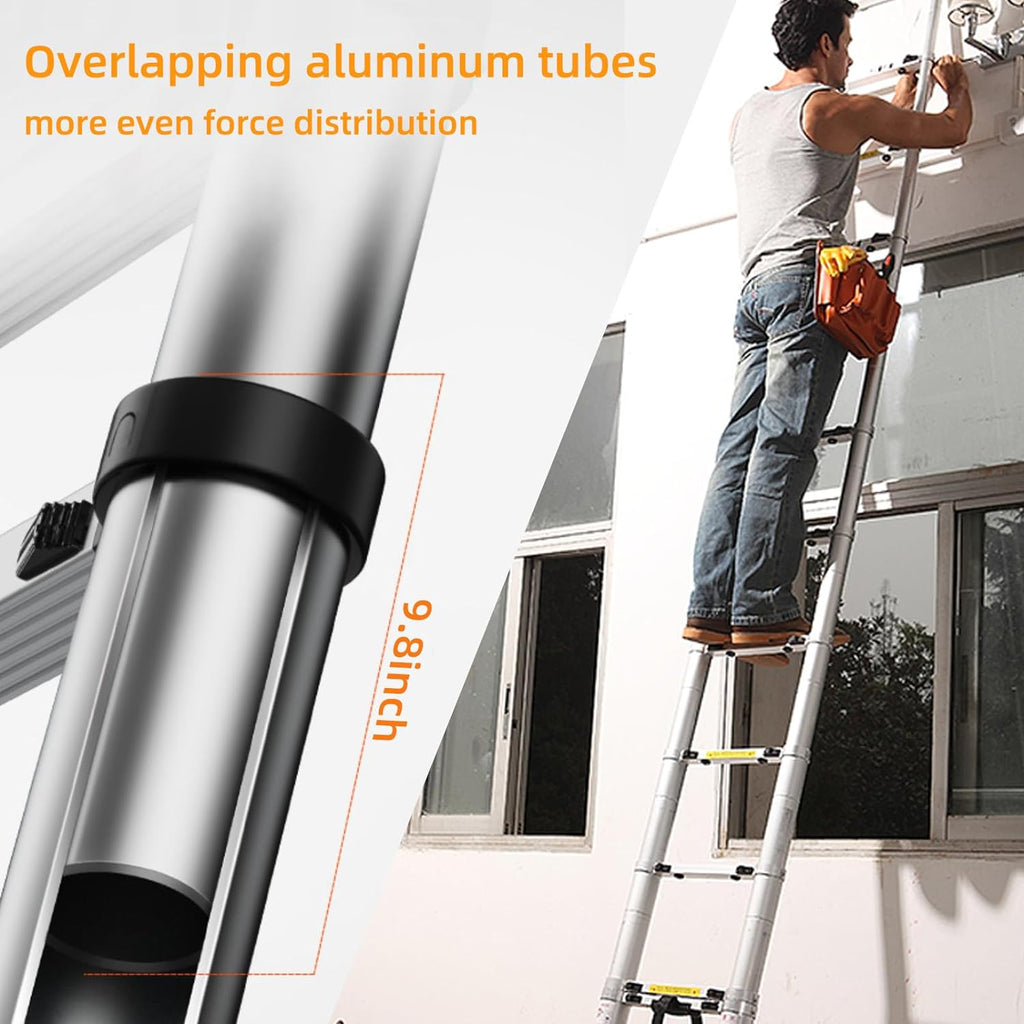 6.6ft Aluminum Telescoping Ladder with Hook G6640