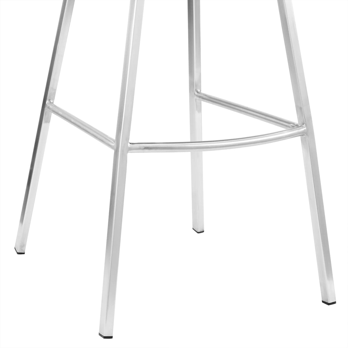 Gray/Steel Swivel Counter Stool I328515