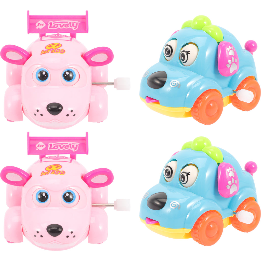 16 Pcs Wind up Cars Mini Plastic Toy E669798