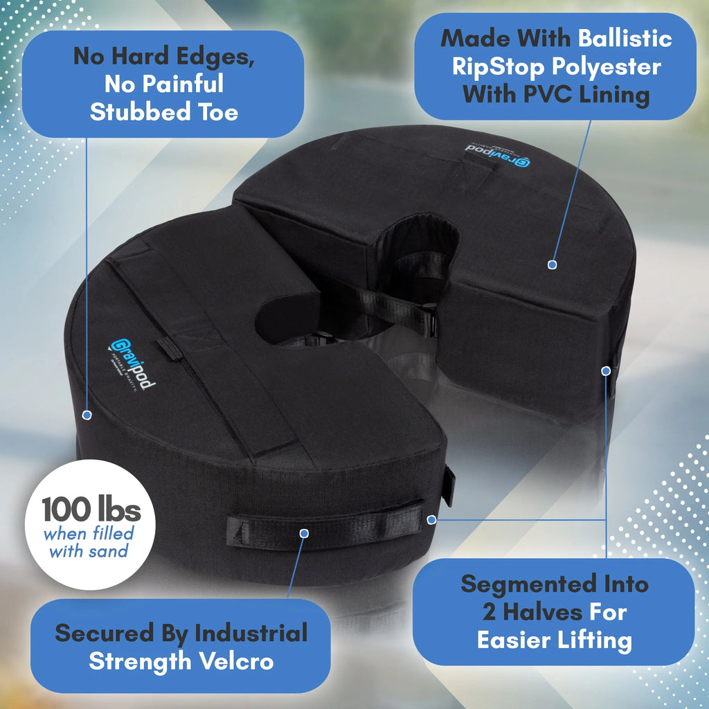 Umbrella Base Weight Bag - 85 lbs. I9259