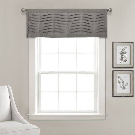 Dark Gray Window Valance Q555