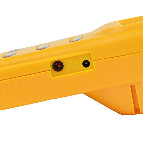 Yellow Digital Carbon Dioxide Temperature Humidity NDIR Sensor Tester P256803