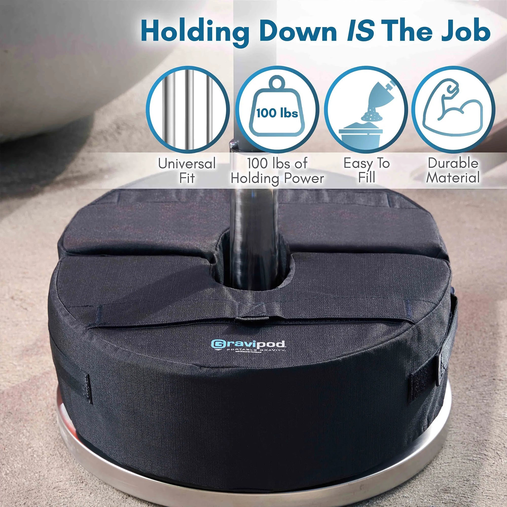 Umbrella Base Weight Bag - 85 lbs. I9259