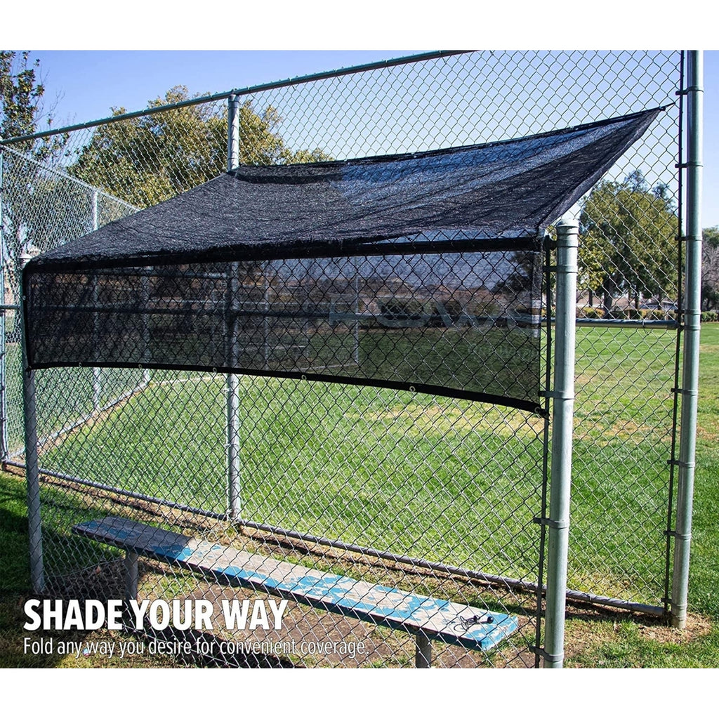 Fence Shade Net Cover with Bungee Ball Ties O24426