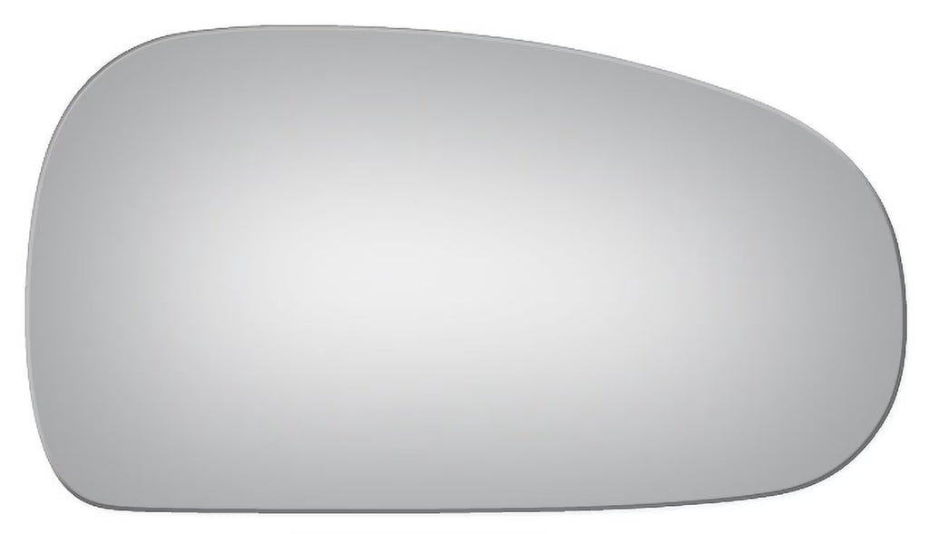Convex Clear Mirror Glass Lens with Adhesive D26446