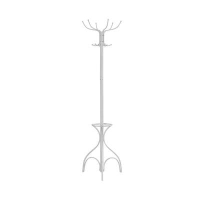 White Freestanding Coat Rack V76811