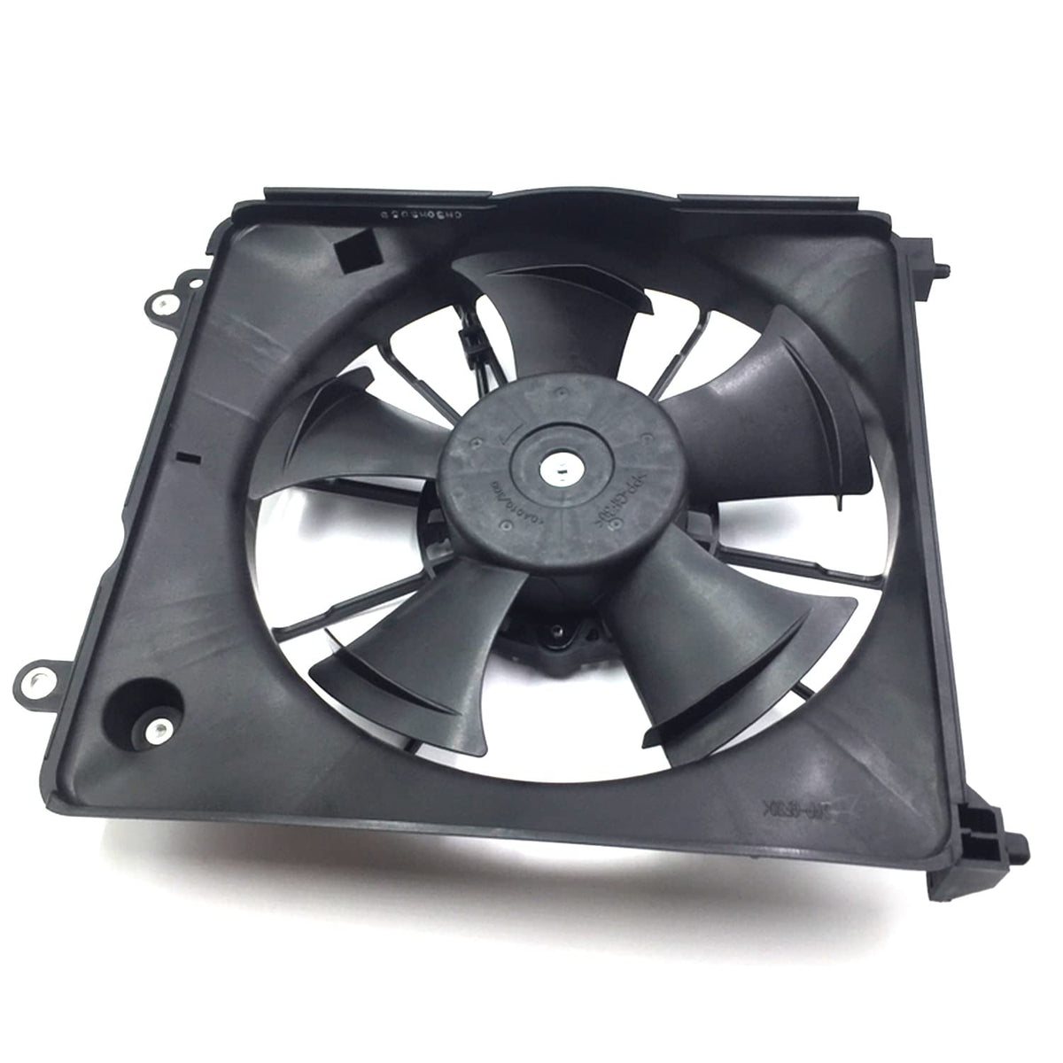 Black Engine Radiator Cooling Fan Assembly Pack of 2 R897