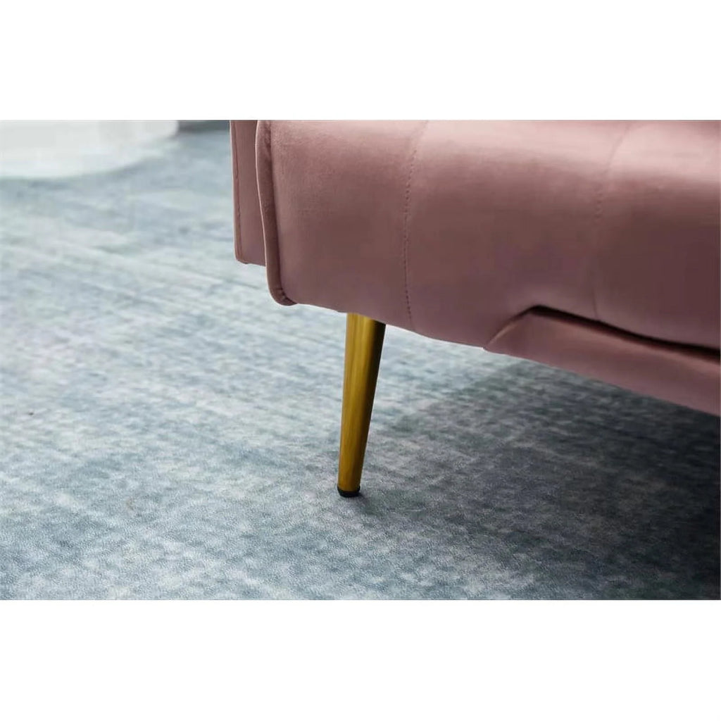Rose Velvet Convertible Sofa M304