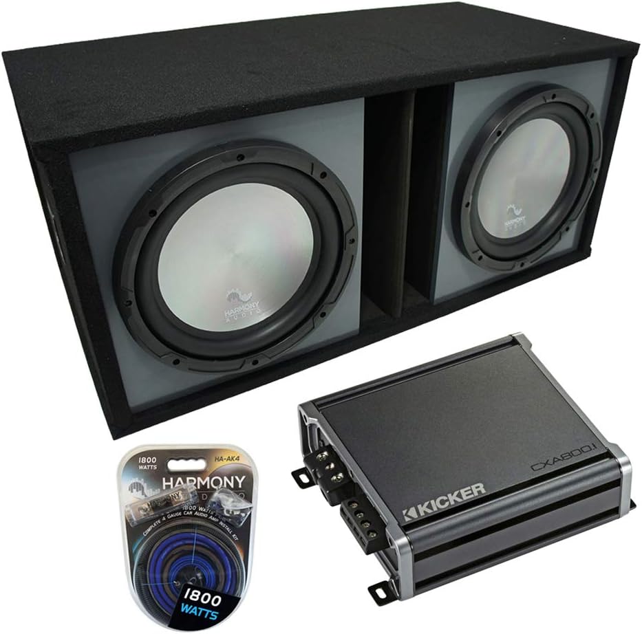 Ported Dual 12 Sub Box & CXA800.1 D28877
