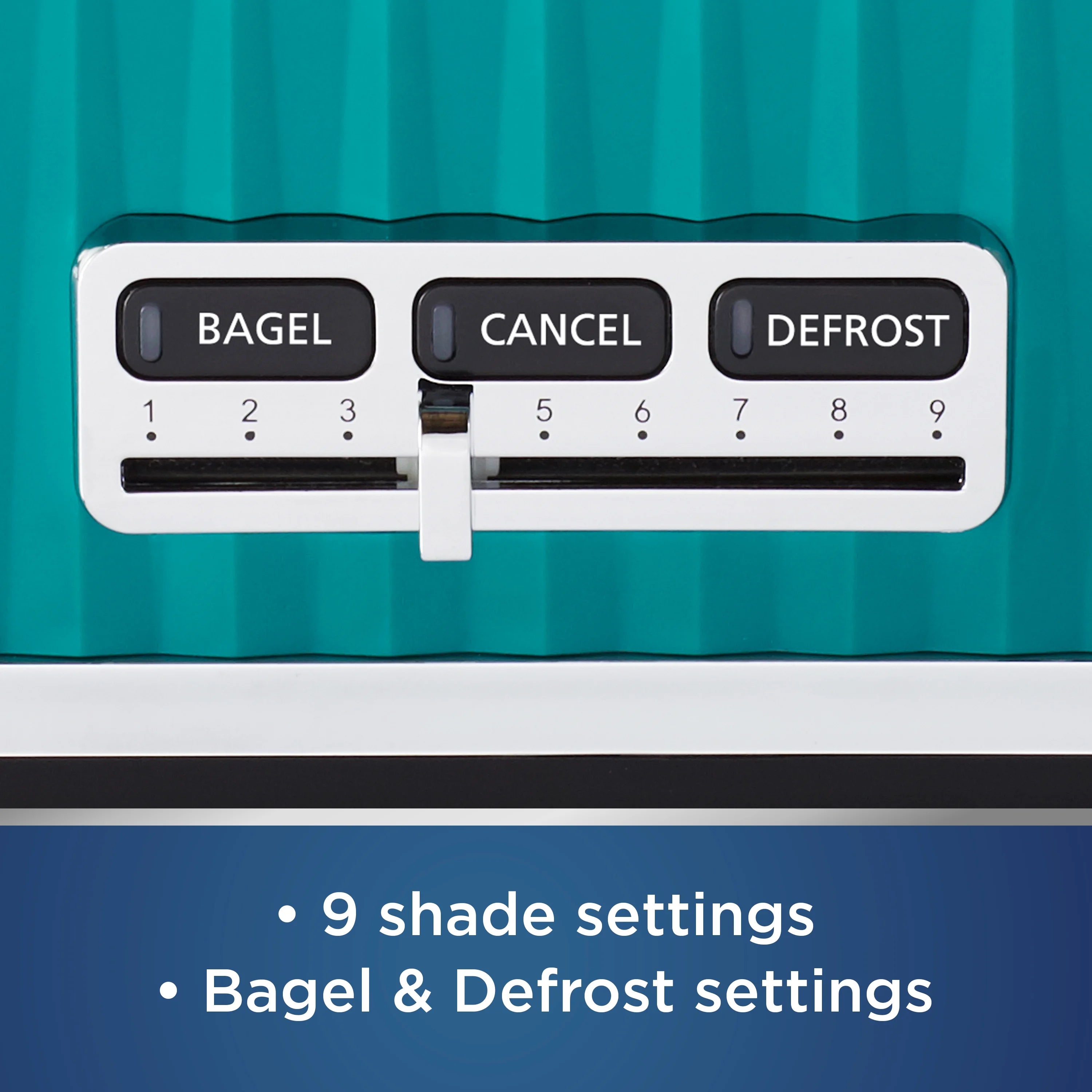 Teal 4 Slice Toaster W378120