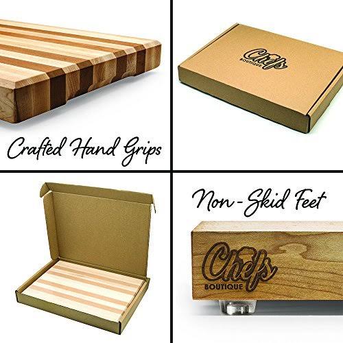 Maple & Cherry Hardwood Cutting Board (16x12) S18563