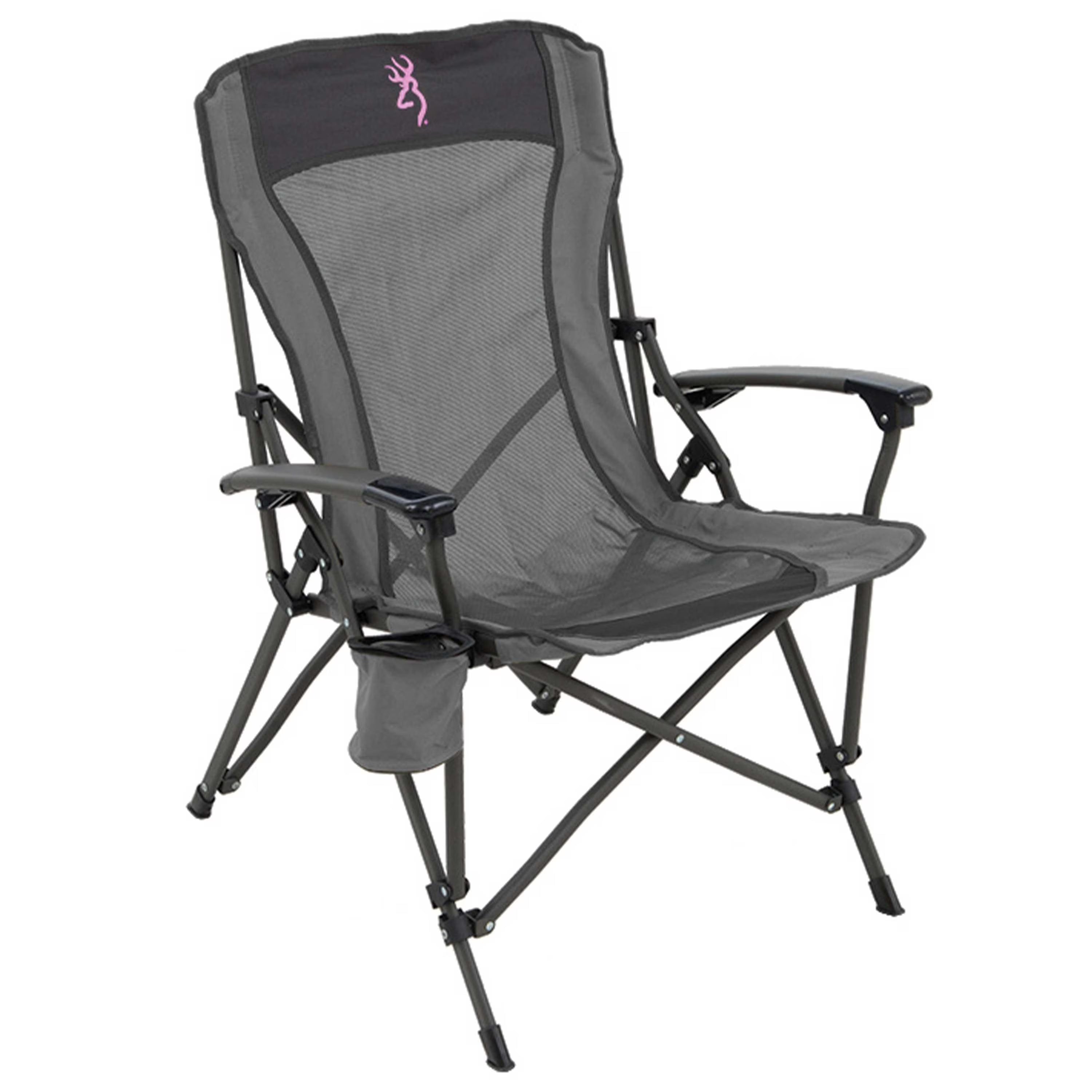 Charcoal/Gray Camping Fireside Chair W5507