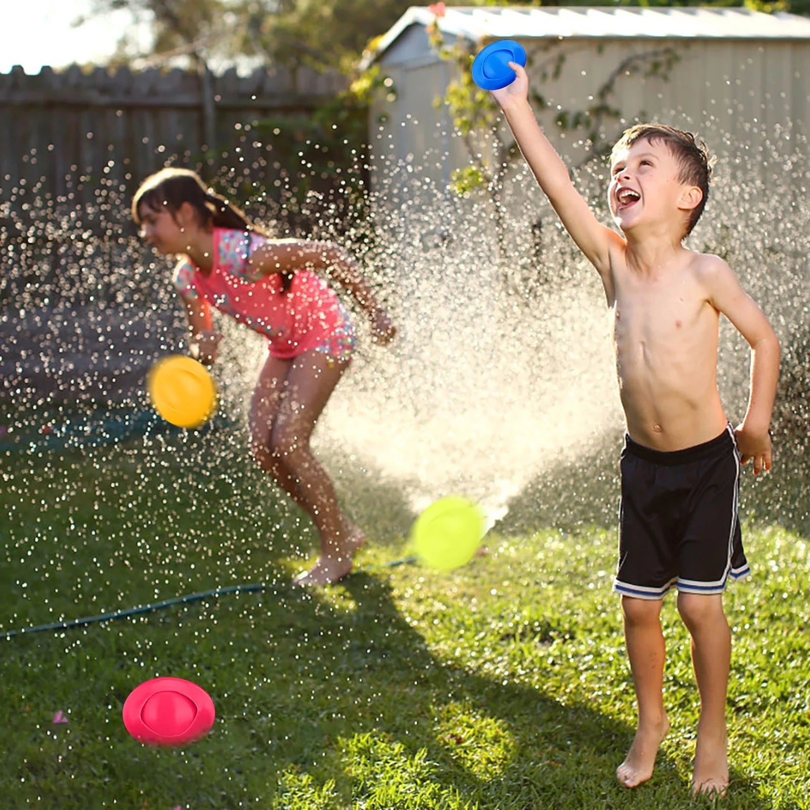 4 Pack Reusable Quick Fill Water Balloons P5035