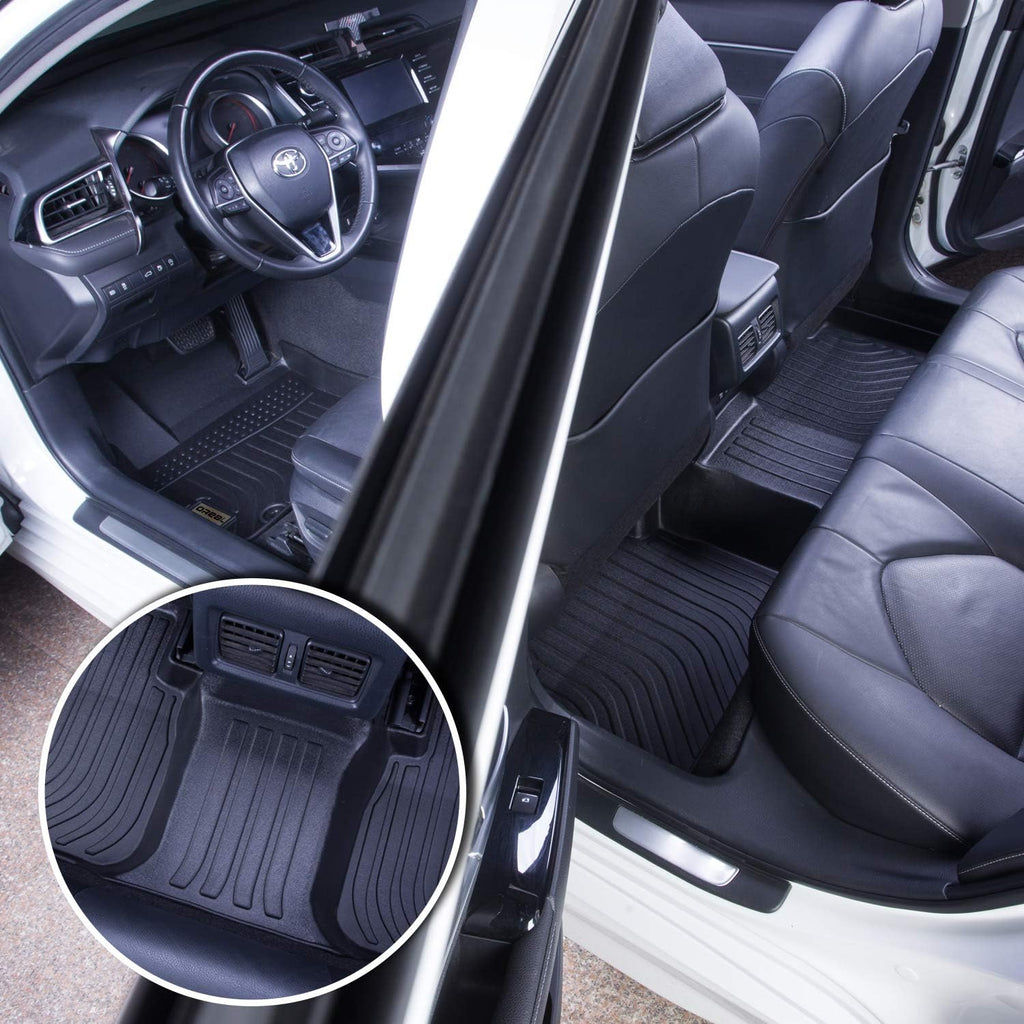 Black Heavy Duty All Weather Floor Mats W94983