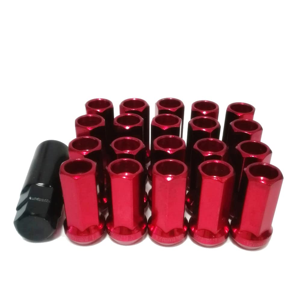 Blue Open End Alloy Steel Lug Nut Set - 20 Piece Set D6826
