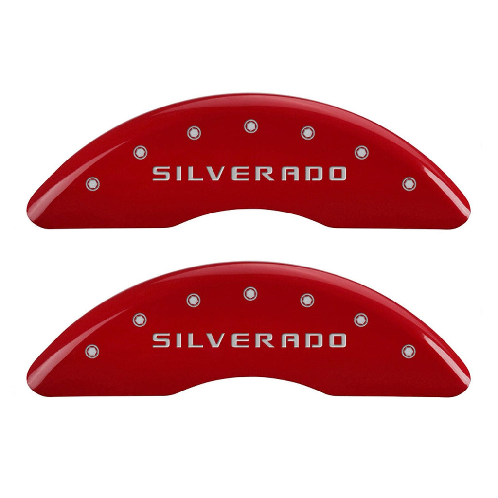 Red Silverado Caliper Covers E609717