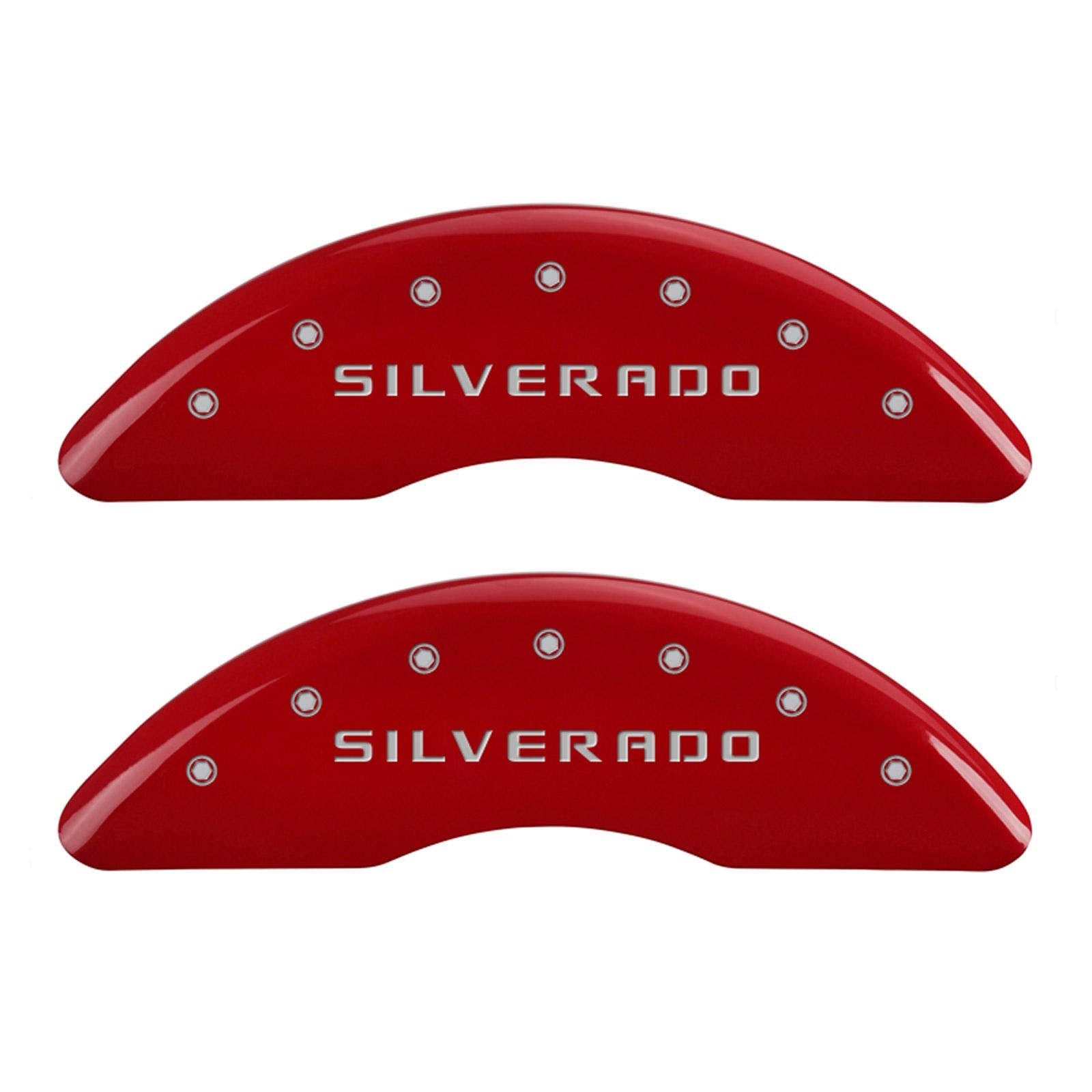 Red Silverado Caliper Covers E609717