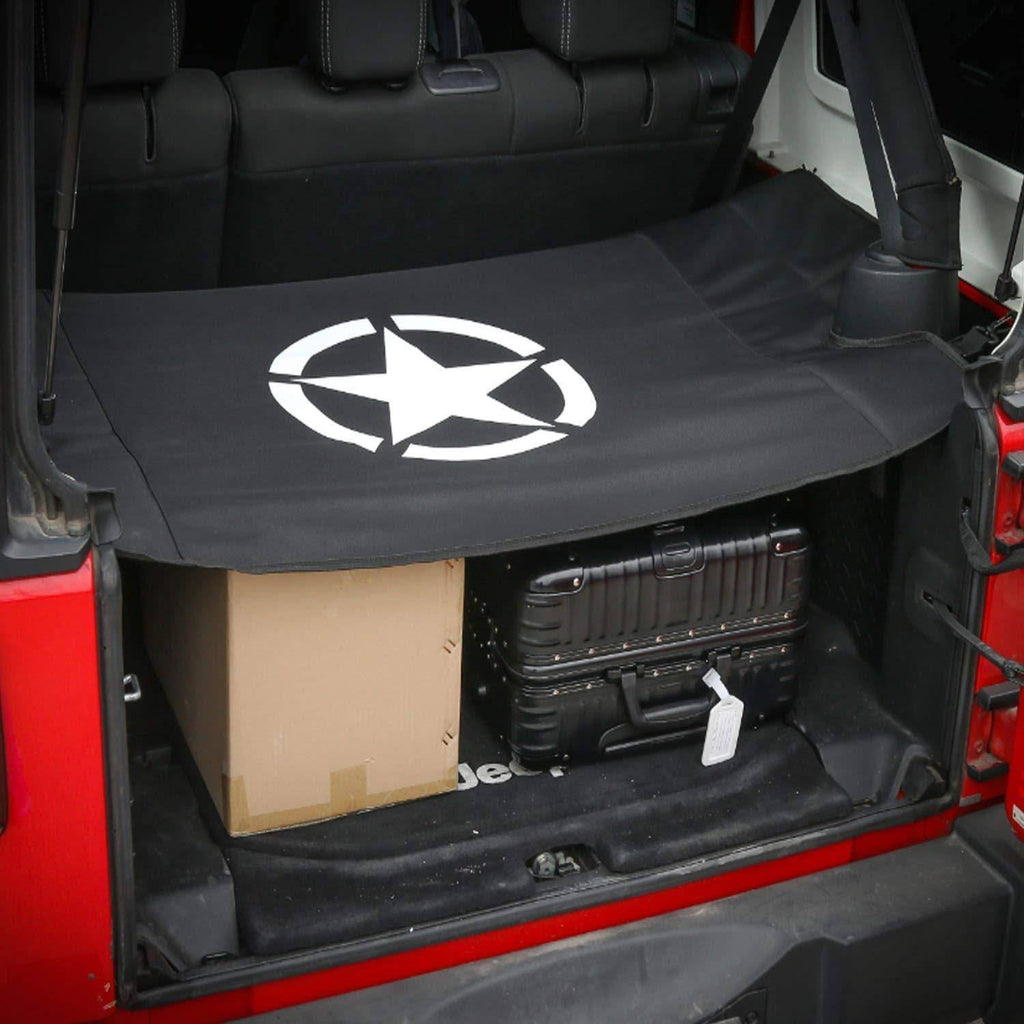 Rear Cargo Rack Cover for Jeep Wrangler JKU C750
