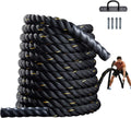 30Ft 1.5 Inch Heavy Dacron Battle Rope with Anchor N98462