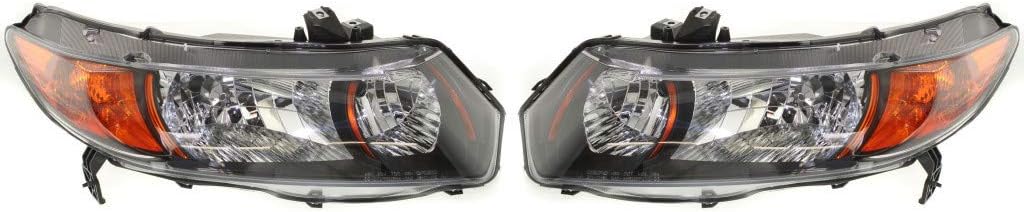 Headlight Assembly Pair for Honda Civic 2006 2007 2008 2009 L373