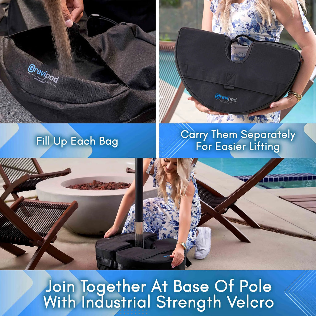 Umbrella Base Weight Bag - 85 lbs. I9259