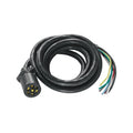7-Way Molded Trailer End Connector with 8 ft. Cable V734