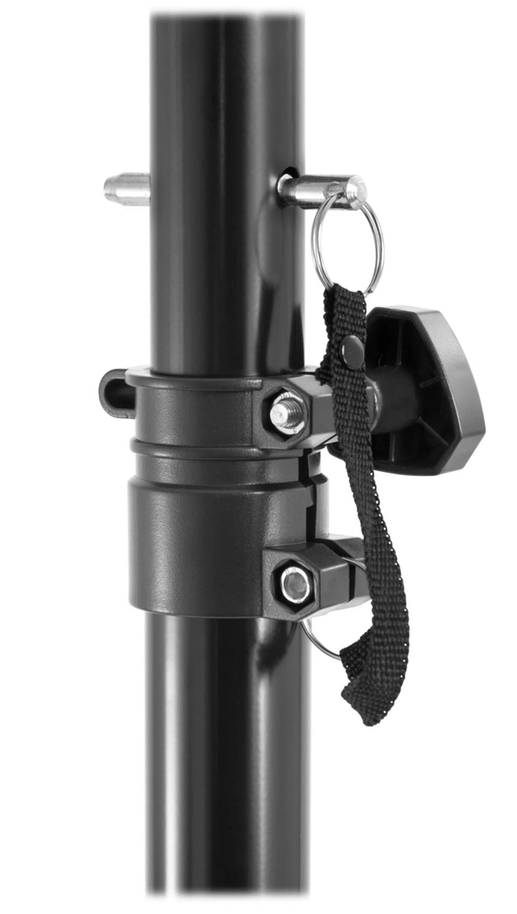 Black Heavy Duty Tripod Pole-Mount Stand with Lighting Cross Bar T58273