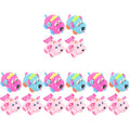 16 Pcs Wind up Cars Mini Plastic Toy E669798