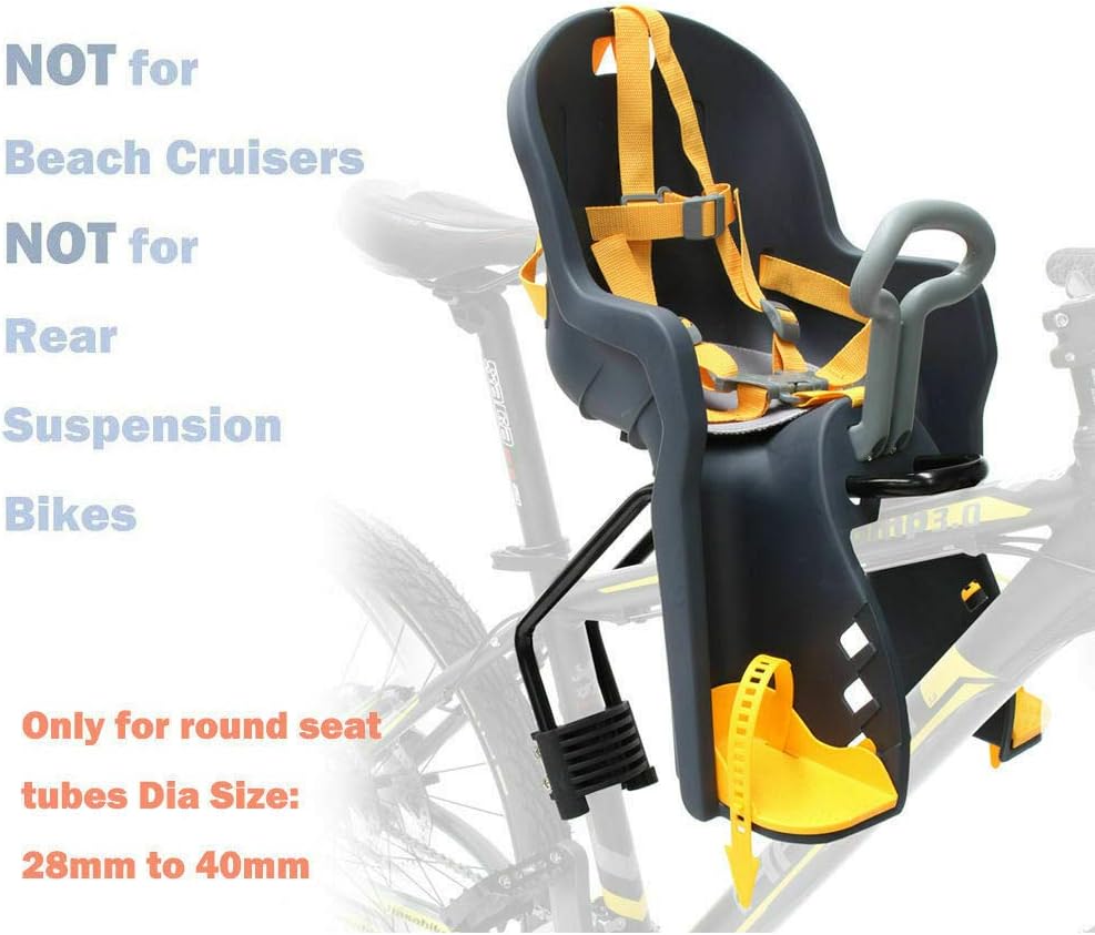 Front Mount Baby Carrier Seat Bike Attachment Pack of 2 K8859